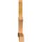 Ekena Millwork Davenport Rough Sawn Timber Gable Bracket, Western Red Cedar, 84"W x 42"H x 4"D x 4"F, 12/12 Pitch GBW084X42X0404DAV00RWR - alternate 3